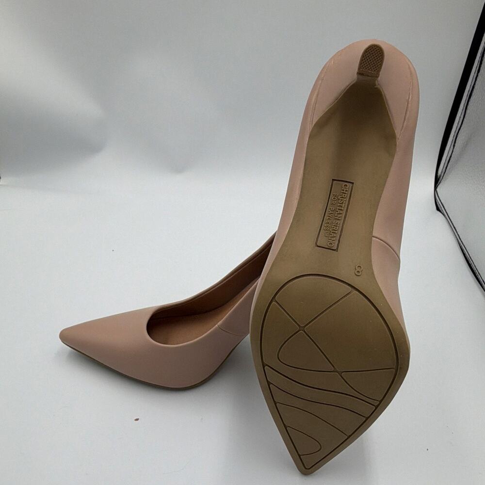 Christian Siriano Women’s Beige Pointed Toe Stiletto Pumps Slip-On US 8 - Picture 5 of 7